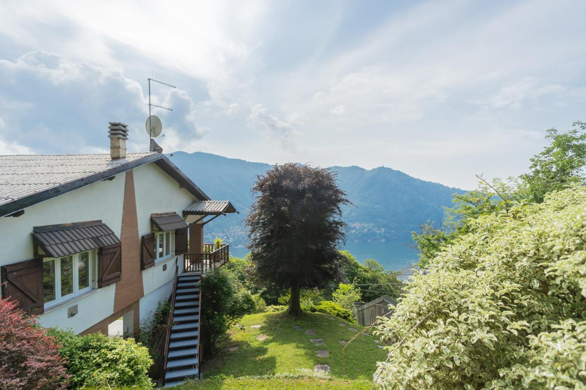Top Lake View Villetta By Rent All Como Черноббіо Екстер'єр фото
