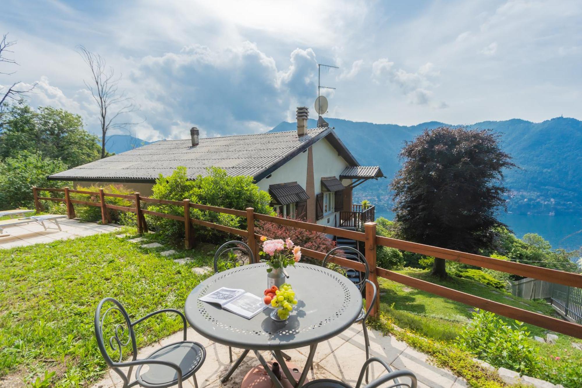 Top Lake View Villetta By Rent All Como Черноббіо Екстер'єр фото