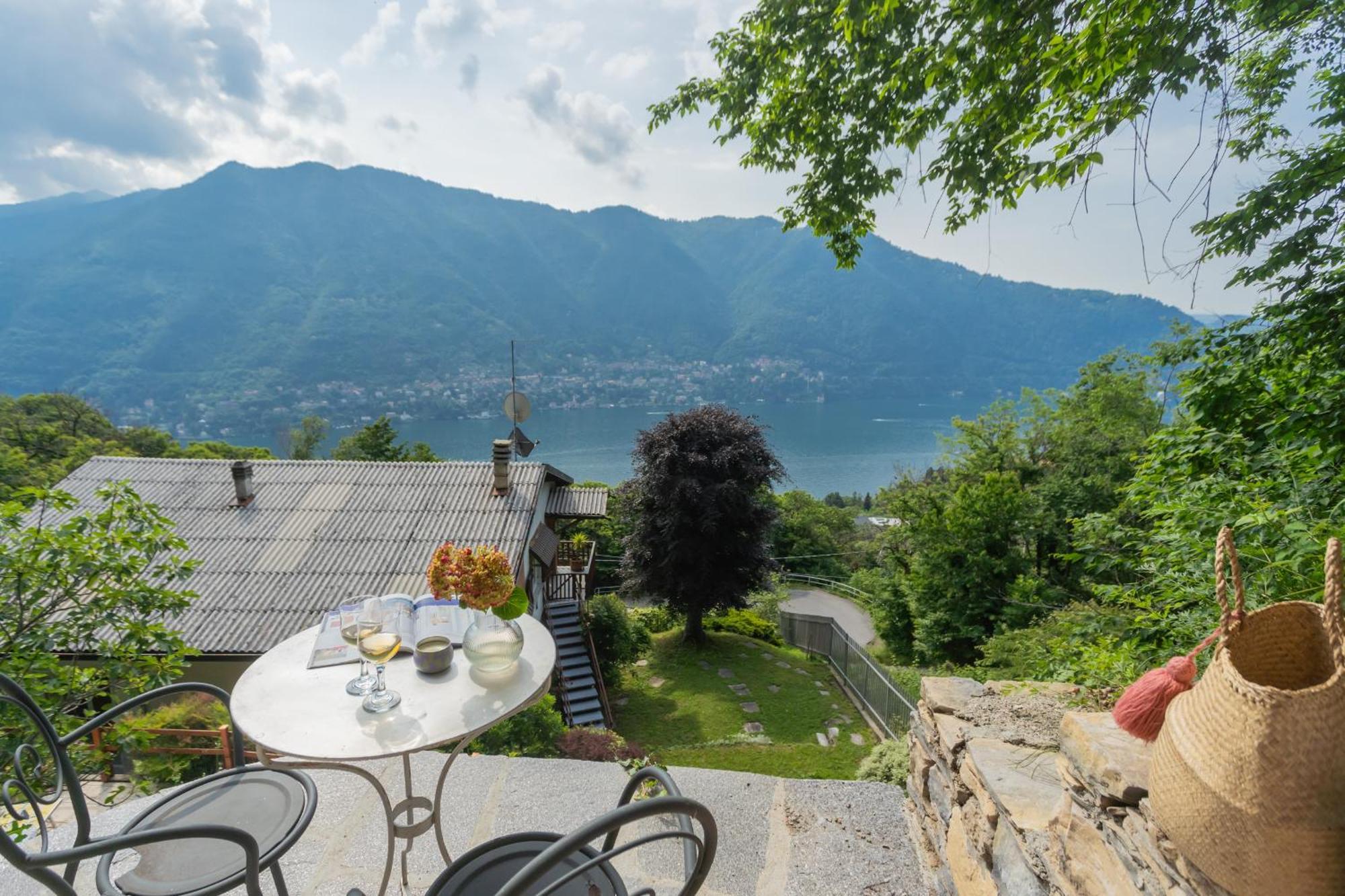 Top Lake View Villetta By Rent All Como Черноббіо Екстер'єр фото
